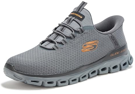 Skechers Slip-Ins: Glide-Step-Noxu Slipper Grau