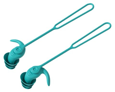 Bouchons d'oreille en silicone pour natation : bloqueurs d'eau réutilisables, design de réduction du bruit, ajustement confortable et imperméable | Bouchons d'oreille de protection auditive Pa
