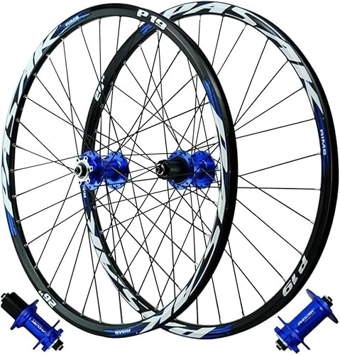 KUNYOS MTB Laufradsatz 26/27,5/29 Zoll Scheibenbremse 142Mm Steckachse HG Sealed Bearing Nabe Fahrrad Vorderrad Hinterrad Felge Für 7-11 Fach Kassette