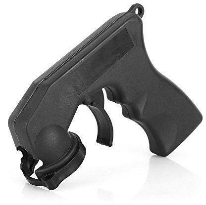 EBTOOLS Pistola per vernice, Verniciatura, Nero, Plastic, Handheld, Adattatore per auto