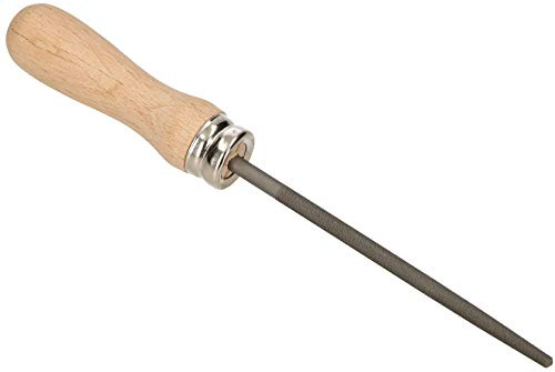 KOTARBAU® Werkstattfeile Rund Länge: 100 mm Hieb 3 (Fein) Handfeile Rundfeile Metallfeile für grobe Metallverarbeitung