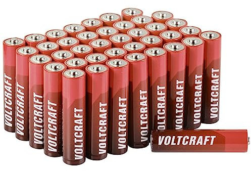 VOLTCRAFT Industrial LR03 Micro (AAA)-Batterie Alkali-Mangan 1300 mAh 1.5 V 40 St.
