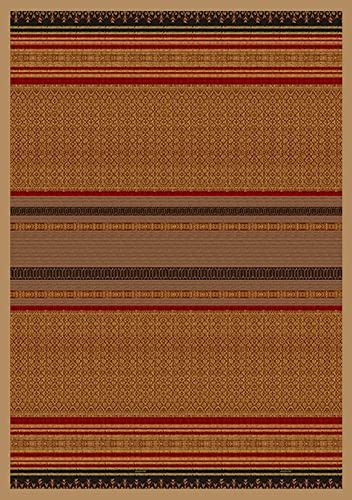 Bassetti Plaid Roccaraso R1 aus Baumwolle Mako-Satin in der Farbe Rot, Maße: 270cm x 250cm, 9324128