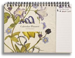 Calendario Planner da tavolo 15x 21 cm Botanical