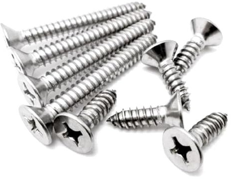 M3,5 M4 M4,2 M5 M6 Kreuzschlitz-Senkkopfschrauben, selbstschneidende Edelstahlschrauben, 20 Stück, 20 Stück, M5x16mm