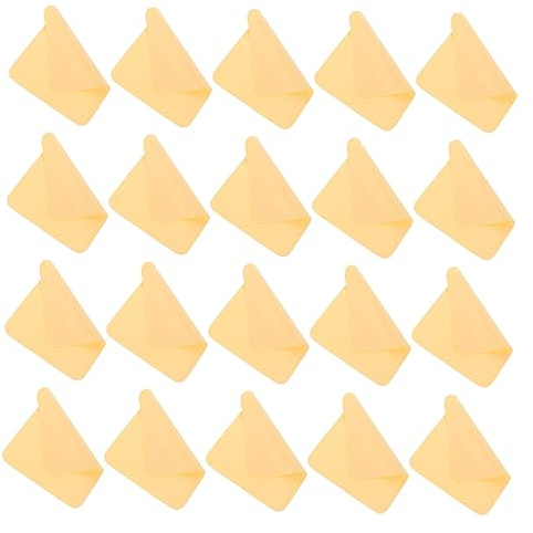 TOVINANNA 20pcs Glasses Cleaning Cloth Microfibre Wiping Cloths Lens Cleaner for Glasses Phone Screens and Jewelry Double-Sided Easy to Carry