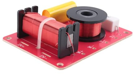 Asyduey 130W Lautsprecher Frequenz Weiche 2 Wege Hoch Niedrig 8 Ohm Frequenz Teiler für 6 Lautsprecher