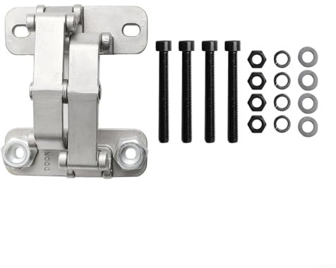 Charnières de porte invisibles ignifuges fabriquées en acier inoxydable, parfaites pour des applications robustes (L (250 kg)