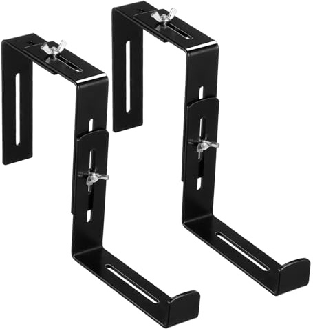 Alasum Flowerpot Stand for Square Flower Pots Outdoor Balcony Use Made of Iron Material Flower Pot Bracket Shelf