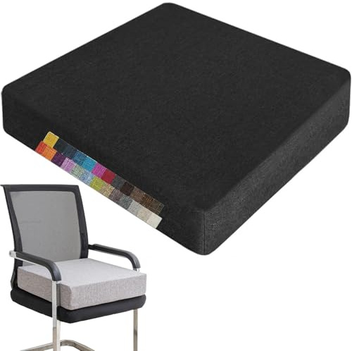 Holomaalahi sitzerhöhung Erwachsene 30x30x10cm Sitzkissen für Indoor & Outdoor Nutzung – waschbar, mit Reißverschluss,rutschfestes Sitzkissen für Gartenstuhl