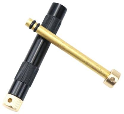Zunishaone Fire Starter Metall Kolbenanzünder Überlebenszündung | Feuerstarter aus Kompressionsrohr mit Stahlfunken für Lagerfeuer, Wandern,