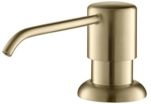 Kraus KSD-53SFACB Boden Küchenseifen- und Lotionspender, fleckenfrei, Antik-Champagner-Bronze