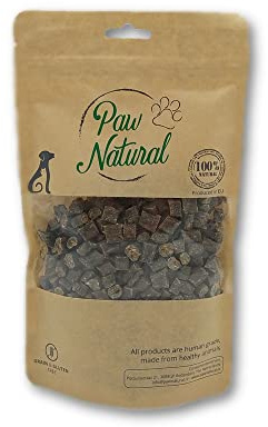Paw Natural Hunde Leckerlis Training | 250g Pferd-Leckereien | 100% Gluten- & getreidefrei | aus frischem Fleisch gesunder Tiere