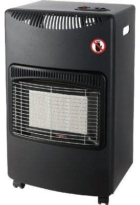 STUFA GAS GPL INFRAROSSI KIRA NERO WATT 4200 CM 42X36 H.CM 72