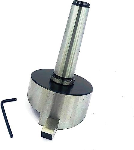 AD INTERNATIONAL 3 Inch II 75 mm Head Diameter Fly Cutter For Milling & Lathe Machine with HSS Tool Bit 2MT Shank (M10 x 1.5 mm)