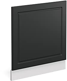 Vicco Panel Frontal R-Line, Antracita Alto Brillo/Blanco, 60 cm, ET Roble