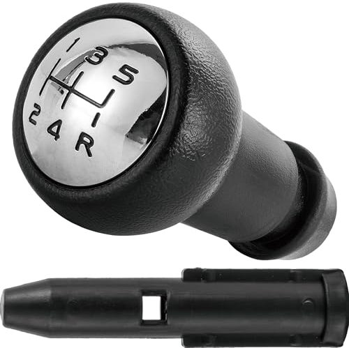 ANBOO Pommeau de Vitesse, De Levier De Vitesse, Pommeau de Levier de Vitesse Manuel 5 Vitesses pour Peugeot 206 207 307 308 407 Partner Citroën C2 C3 C4 C5 Berlingo 2403.CN 2403CN