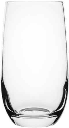 Olympia Rounded Hi Ball Tumblers 490ml (Box of 6) | Commercial-grade glassware sized for busy beverage service, providing large volume for high-intensity catering bars.