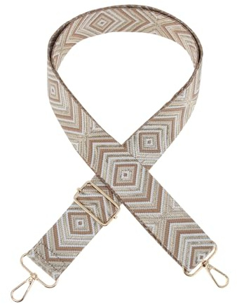 CAPASTEC Verstellbarer Taschengurt, Gelb, 1 Stück, Nylon, Für Taschen | Breite 3.8 Cm, Verstellbare Länge 75-138 Cm, Für Handtaschen Und Umhängetaschen, Clip-System, Ersatzgurt