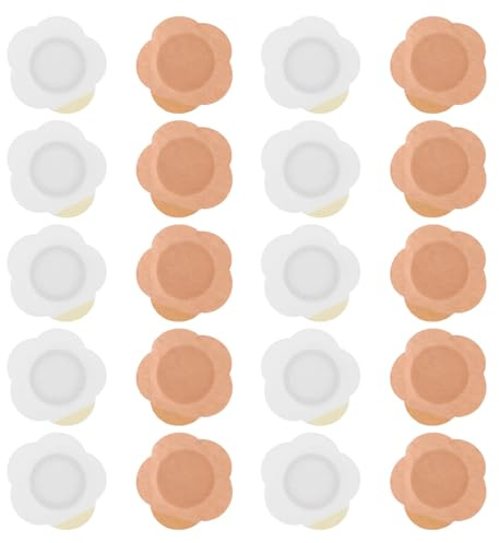 TOPPERFUN Rizinusöl Bauchnabelpflaster 40 Stück Selbstklebend 7X7cm Ölkompressen für Bauch Knie und Füße Einweg Ölpads für Hautberuhigung und Tragbare Anwendung