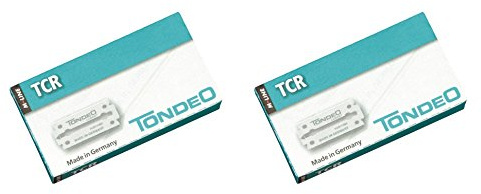 Tondeo TCR Rasierklingen 10 Stück (2 Pakete)