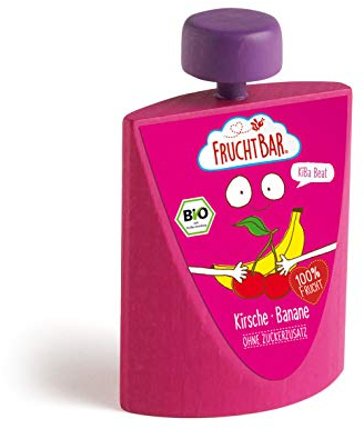 Erzi 19110 Quetschie KiBa von Fruchtbar aus Holz, Kaufladenartikel für Kinder, Rollenspiele