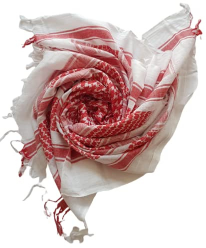 MILSPEC SURPLUS 100% Cotton Shemagh Scarf Arab Face Mask Dust Cover Keffiyeh Head Neck Wrap Digital Camouflage Gun Grenade Skull Star Pattern Scarves