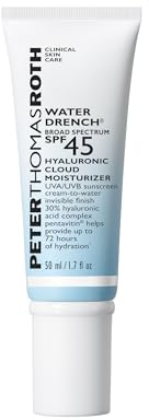 Peter Thomas Roth | Water Drench® Broad Spectrum SPF 45 Hyaluronic Cloud Moisturizer | SPF Moisturizer For Face, Lightweight Sunscreen For Face