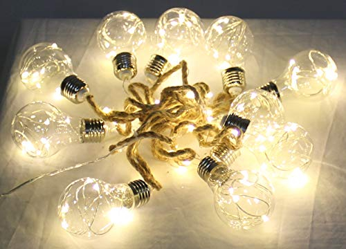 DARO DEKO Lichterkette Glühbirnen 100 LED 3m