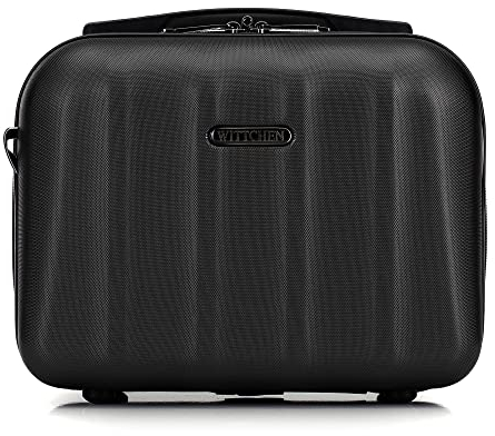 WITTCHEN Kosmetiktasche Policarbon 22 x 28 x 15 cm 1 kg 11 L Schwarz