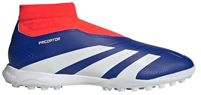 Adidas League Laceless Turf, Lucid Blue/White/Solar Red, 13