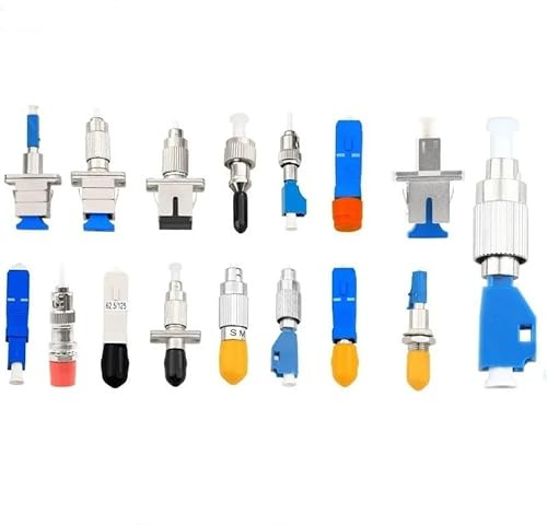 Adattatore/connettore for fibra ottica SC/ST/FC/LC UPC/APC Adattatore ibrido SM 9/125 monomodale/multimodale da femmina a maschio (Size : ST-LC SM)