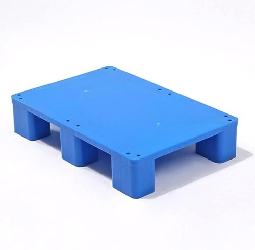 MekUk Kunststoffpalette Kunststoffpaletten-Lagerregale, Stauholzregal for Lager, Garage, Küche für Zwinger, Garten, Keller, Patio (Color : Blue-1pc, Size : 60x40x12cm)