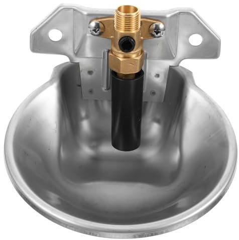 BUGUUYO Automatischer Tränke Für Nutztiere Wassertränke Für Rinder Schafe Und Schweine Langlebige Und Hygienische Tränke Für Bauernhof Mit Schwimmerventil