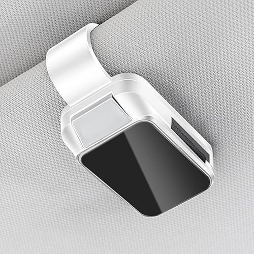 THJKCVSD Auto Brillenhalter,Für BMW E46 E39 E38 E90 E60 E36 F30 F30,Kratzfester,Vielseitig Einsetzbar,Sonnenblende Organizer, Auto Zubehör Innenraum,B