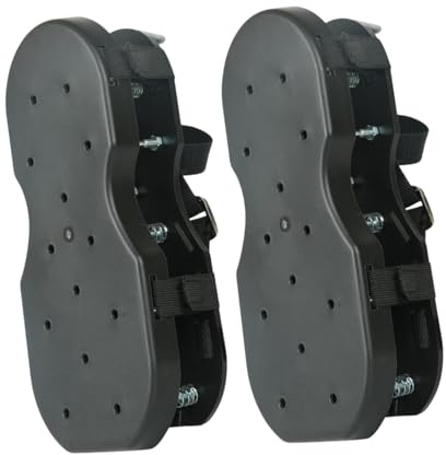 Zapatos Aireados | Aireador De Césped Manual | Zapatos Aireados Con Fondo De Aguja - Sandalias Pre-ensambladas De Remaches Con Correa Ajustable, Herramienta De Reparación De Césped, Herramienta De
