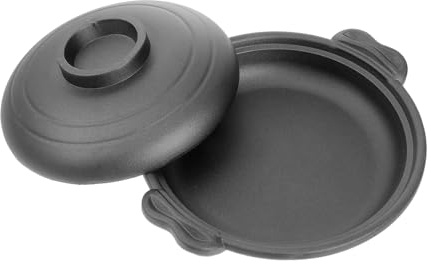 Mikikit Olla de Barro Antiadherente para Cocinar para Estofado de Pollo Cacerola de Multifuncional para Uso Cocina Olla para Estofado