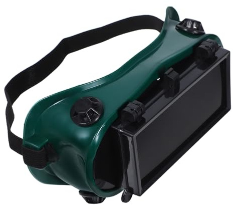 VALICLUD Adjustable Flip-up Welding Goggles Soft Frame Safety Glasses for Electric Gas Shielded Arc Welding and Grinding with Design Comfortable Fit Eye Protection
