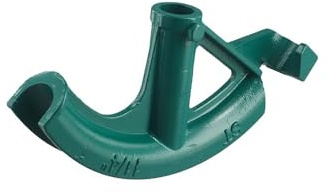FUANA Strumento di piegatura manuale portatile per tubi in acciaio con testa piegatubi per tubi in rame e alluminio, verde D