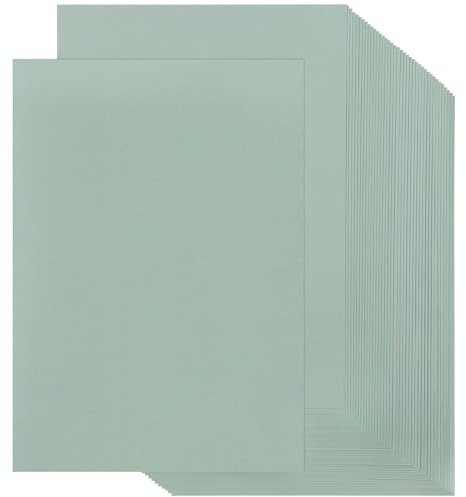 40 Blätter Sage Green Morandi Karton 250gsm/92LB Baupapier A4 Größe