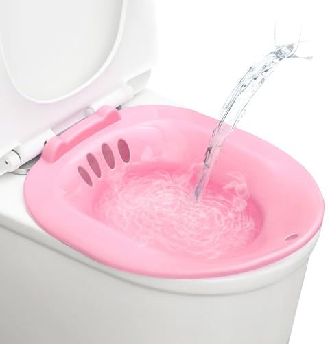 Sitz Bath Portable Bidet Toilet Seat Portable Bidet for Toilet Attachment Fits Toilets for Postpartum Wounds Hemorrhoids Perineal Care Style 1 Sitz Bath, Travel, Bide