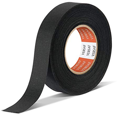 Wire Harness Automotive Cloth Tape - Adhesive High Noise Resistance Heat Proof Chemical Fiber Fabric Electrical Tape for Wrapping Wiring Harness/Insulation/Car Engine (0.75″82′Pack of 1 Piece)
