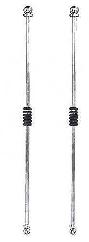 1 Paar Edelstahl Nippelsticks,Nippelklemmen SM Sexspielzeug,Brustwarzenklammern,Bondage Verstellbar Nipple Clamps für Paare Frauen und Männer