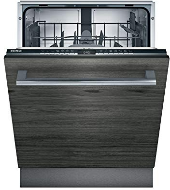 Siemens SN63HX36TE iQ300 Vollintegrierter Geschirrspüler, E, 92 kWh, 12 MGD, Smart Home kompatibel via Home Connect, varioSpeed Plus, Oberkorb mit rackMatic