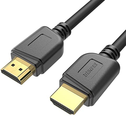 BENFEI Cavo HDMI a HDMI 4K a 60Hz ad alta velocità 4,5 m HDMI 2.0, 18Gbps, 4K HDR, 3D, 2160P, 1080P, Ethernet, Audio Return(ARC) Compatibile con UHD TV, Blu-ray, Xbox, PS4, PS3, PC - 4,5 m
