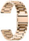 Fullmosa Bracelets de Montre en Acier Inoxydable 18mm Compatible avec Garmin Venu 3S/Venu 2S/Vivoactive 4S/Vivomove 3S/Forerunner 255S/255S Music/Forerunner 265S/move 3S/Active S Homme/Femme,Or Rose