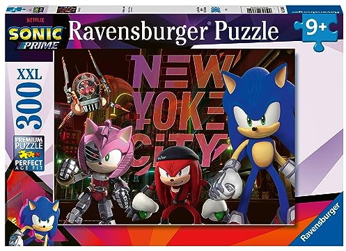 Ravensburger Sonic Prime Jigsaw Puzzle for Kids Age 9 Years Up - 300 Pieces XXL