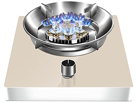 fornello a Gas da Campeggio Portatile, fornello da Tavolo con bruciatore a Fiamma feroce a Nove cavità, Timer Intelligente da 180 Minuti, per Escursionismo, Campeggio, Picnic fornello a Gas all'a