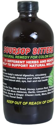 Soursop Bitters 16 oz. Large Bottle