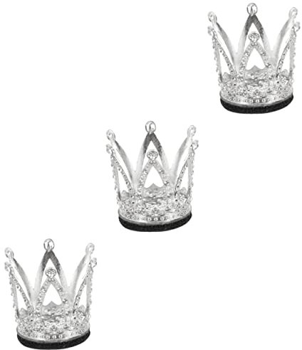 SOLUSTRE 3stücke Krone Helm Dekoration Mit Strass Elegante Zubehör Für Skihelm Und Motorradhelm Verleiht Glamourösen Look Für Outdoor-aktivitäten Und Sicherheitssteigerung